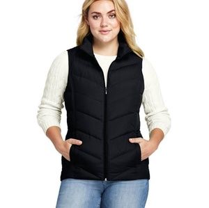 Black Down Puffer Vest
